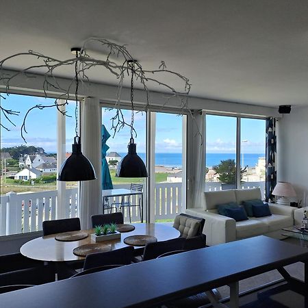 Grand loft de 60m2 très lumineux très belle vue sur mer Erquy Extérieur photo